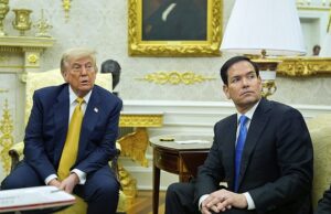 Trump escala a guerra contra o México com uma diretiva secreta para os militares para atingir cartéis mortais O secretário de Estado Marco Rubio disse para nomear esses cartéis como grupos terroristas permitiriam que os Estados Unidos usassem todas as ferramentas em sua caixa de ferramentas