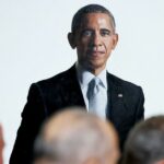 Trump move Obama, imagens de Bush para escadas escondidas