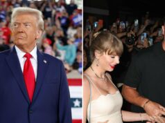 Trump muda a música em Taylor Swift quando perguntado sobre o engajamento de Travis Kelce Taylor Swift e Travis Kelce estão envolvidos depois de quase 2 anos juntos