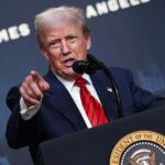 O presidente dos EUA, Donald Trump