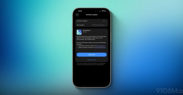 Tudo novo no iOS 26 beta 5

