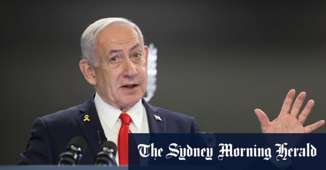 Benjamin Netanyahu levou Ave para a Austrália e as nações européias para o estudo de duas soluções estaduais.