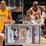 Um cartão de basquete exclusivo assinado por Michael Jordan e Kobe Bryant poderia gravar US $ 6 milhões