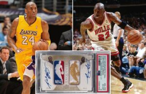 Um cartão de basquete exclusivo assinado por Michael Jordan e Kobe Bryant poderia gravar US $ 6 milhões Um cartão de basquete exclusivo assinado por Michael Jordan e Kobe Bryant poderia gravar US $ 6 milhões