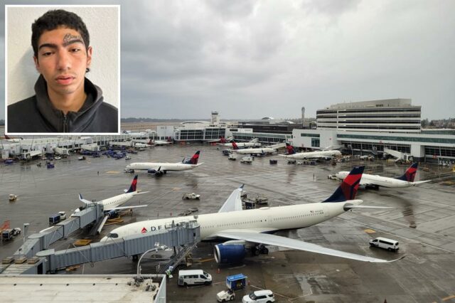Um prisioneiro em fuga após uma fuga dramática do aeroporto em Seattle - o segundo em três meses

