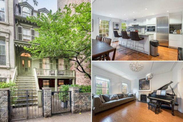 Uma das casas mais antigas ocupadas em Nova York é a jóia do segundo império francês no Harlem - e está no mercado de US $ 3,25 milhões

