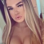 Ciara Watkin, 21, foi acusada de agressão sexual depois que ela 'escondeu a genitália masculina' durante uma noite com uma data do Snapchat