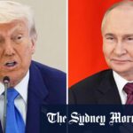 O presidente dos EUA, Donald Trump, e o colega russo Vladimir Putin estão programados para se encontrar.