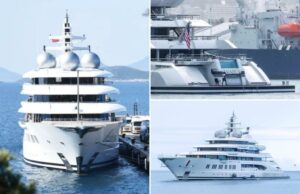 Usando em leilão de uma ocupação russa de superáquim no valor de US $ 325 milhões, equipada com um helicópade, academia privada e um spa de luxo Usando em leilão de uma ocupação russa de superáquim no valor de US $ 325 milhões, equipada com um helicópade, academia privada e um spa de luxo