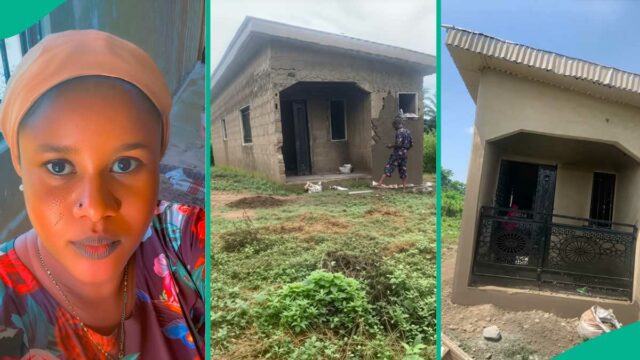 Veja o interior desta pequena casa nigeriana construída sem gastar apenas no telhado (vídeo)

