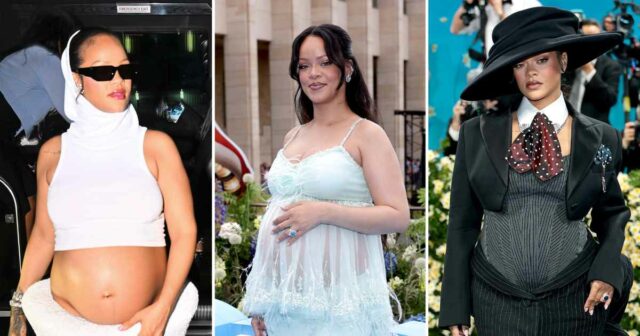 Veja os melhores momentos de Rihanna antes de receber o bebê nº 3

