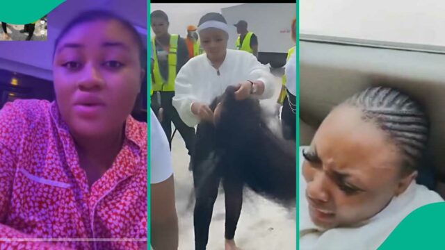 Vídeo: Ouça o que é senhora dizer sobre o conforto da peruca de Emmanson

