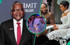 Vídeo do comércio de Dangote e Pretty Lady no casamento de Daindo faz as pessoas falarem Vídeo do comércio de Dangote e Pretty Lady no casamento de Daindo faz as pessoas falarem