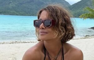 Viés de biquíni de Halle Berry: “Não preciso envelhecer” Halle Berry mostra suas curvas em maiô