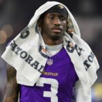 Vikings WR Addison suspendeu os 3 primeiros jogos