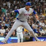 Vintage Sean Manaea Não, onde você pode encontrar no segundo Mets consecutivo