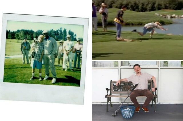 Você nunca vai acreditar no que o caddy 'feliz gilmore' está fazendo agora

