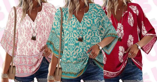 Você quer esconder o braço do tremor? Os compradores confirmam esta blusa de cortina de US $ 25 sem agarrar '

