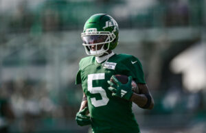 “Vou entrar no meu a **”: Garrett Wilson cria emoções conhecidas em Jets HC Aaron Glenn’s Educational Methods March Madness Logo