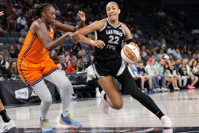A'ja Wilson derrotou Las Vegas Aces Connecticut Sun WNBA