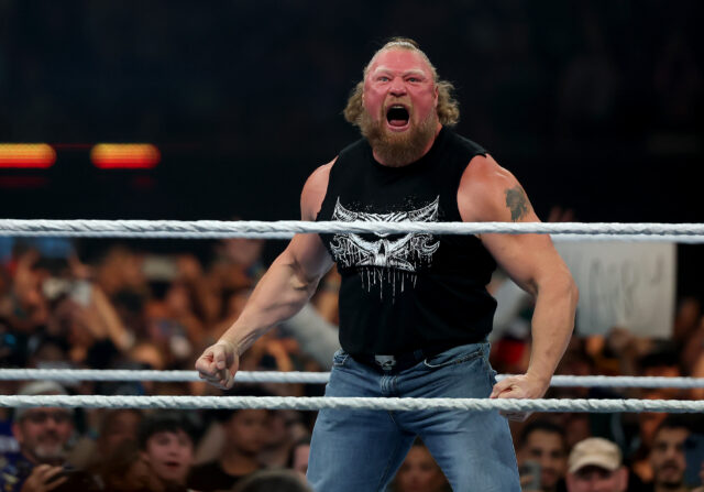 WWE foi ao comprimento extremo para o retorno secreto de Brock Blend

