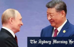Xi usa a cúpula, desfile e história para exibir a atração global da China O interesse próprio mútuo aproximou Putin e Xi.
