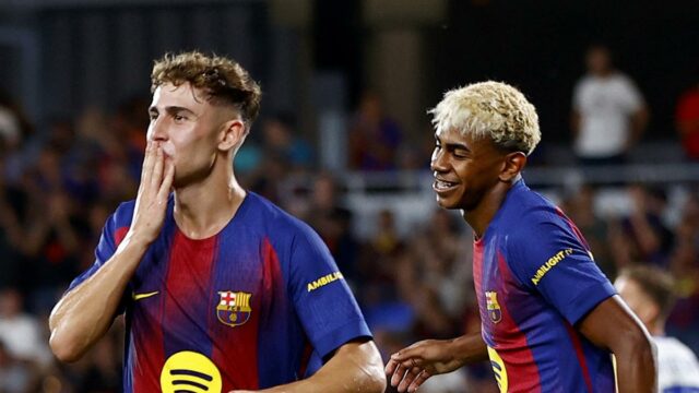 Yamal, Lopez Bag Braces enquanto Barcelona quebra como vencer Joan Gamper Trophy


