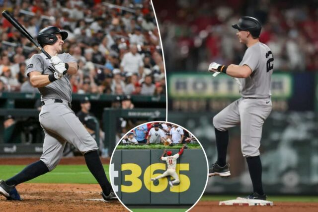 Yankees supera os cardeais para os sete RBI de Ben Rice para levar o segundo a outra série

