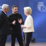 Zelanski conversou com von der Leyen. Falei sobre "mais atividades de paz"