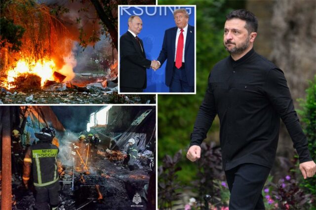 Zelensky avisa que Putin levará ataques à Ucrânia porque Strongman está tentando obter a alavanca em conversas pacíficas

