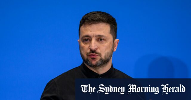 Zelensky diz que a Ucrânia e "Não desistam da terra" à frente de Trump, Putin the Summit do Alasca

