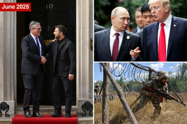 Zelensky para se encontrar com PM em Londres antes da cúpula de Trump-Putin

