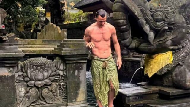 Zlatan Ibrahimovic desfruta de férias espirituais em Bali, colhendo as calorosas boas -vindas dos usuários da Internet indonésia

