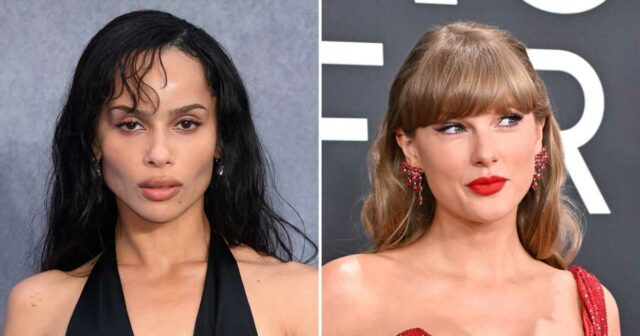 Taylor Swift e Zoe Kravitzs Linha do tempo da amizade