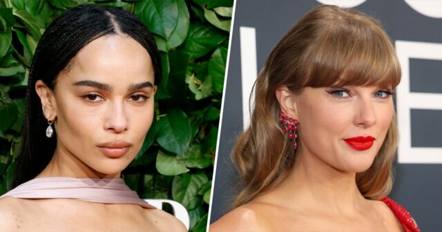 Zoë Kravitz lembra como 'o banheiro de Taylor Swift destruído'

