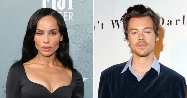 Dentro da química de Zoe Kravitz com Harry Styles