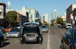 Zoox contrata o ex -executivo do Uberpool para ajudar no software de roteamento The Zoox robotaxi in San Francisco