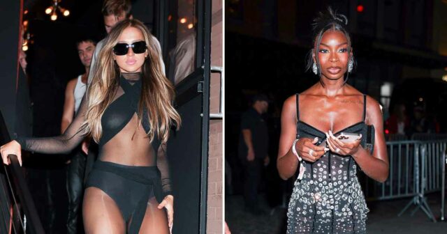 2025 VMAS Fotos de roupas de celebridade: Veja os looks icônicos 

