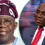 2027 Eleição: Veja o que os nigerianos disseram como um vídeo antigo de Tinubu elogiando Amaechi Redusefaces