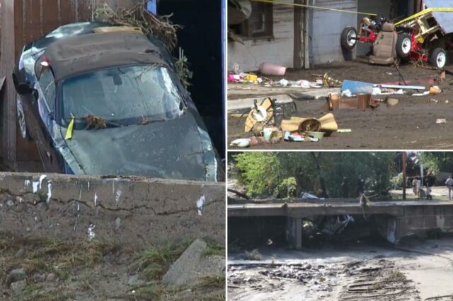 3 mortos após inundações graves do Arizona agarrar pequenas cidade minerando no Arizona

