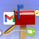 O ícone do aplicativo TODOIST contra um fundo vermelho