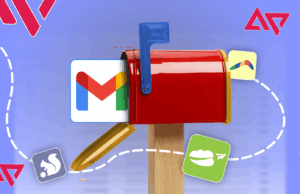 5 Anexos de eficiência do Gmail. Todos os especialistas precisam utilizar O ícone do aplicativo TODOIST contra um fundo vermelho