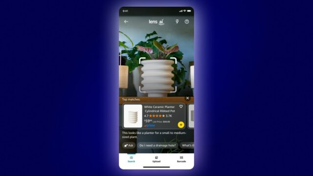 A Amazon apresenta o Lens Live, um dispositivo de compra alimentado por IA para uso na vida real 

