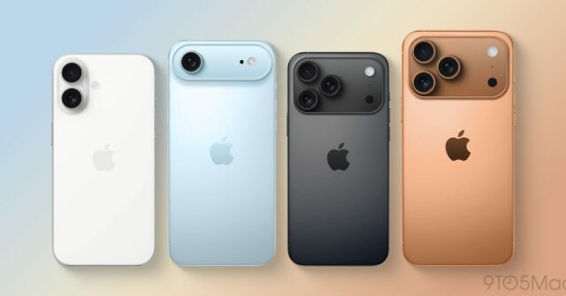 A Apple pode ter ótimas informações sobre as taxas do iPhone 17 da Apple, por registro 

