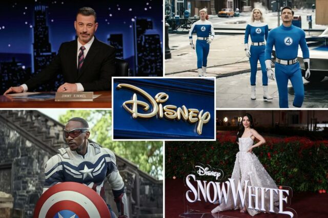 A Disney está tendo o pior ano de todos os tempos - Kimmel, 'Branca de Neve', 'Capitão América'

