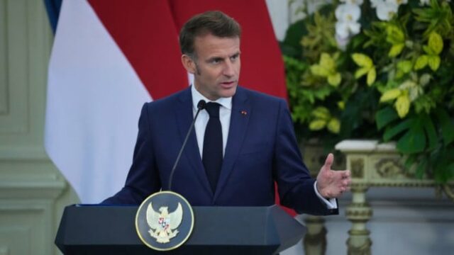 A França está pronta para admitir a soberania palestina nas Nações Unidas, Macron: enfatizo minha intenção 

