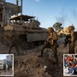 A IDF empurra mais fundo para a cidade de Gaza, visando o Stronghold do Hamas: 'Sem outra escolha'