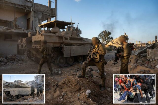 A IDF empurra mais fundo para a cidade de Gaza, visando o Stronghold do Hamas: 'Sem outra escolha'

