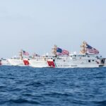 A Parceria dos Estados Unidos melhora as frotas de guarda da costa em meio ao risco da China