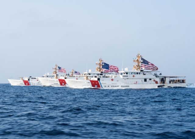 A Parceria dos Estados Unidos melhora as frotas de guarda da costa em meio ao risco da China 

